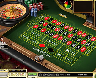 Das Amerikanische CasinoClub Roulette mit Zeitlimit