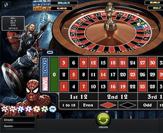 EuroGrand Marvel Roulette