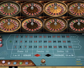Jackpots Multi-Wheel Roulette