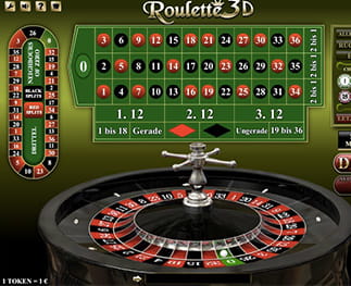 NetBet Roulette 3D