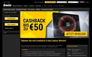 bwin Cashback