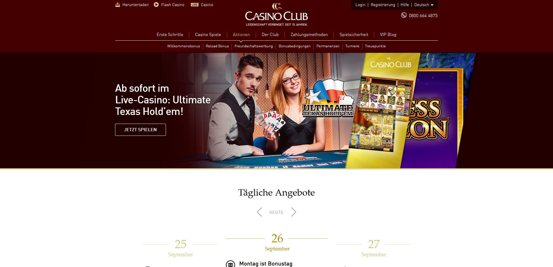 casino online deposito minimo