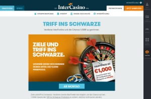 Intercasino triff ins Schwarze