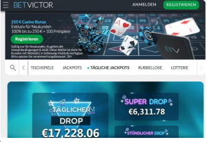 BetVictor tägliche Jackpots.