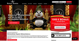 Royal Panda Einzahlungsbonus.